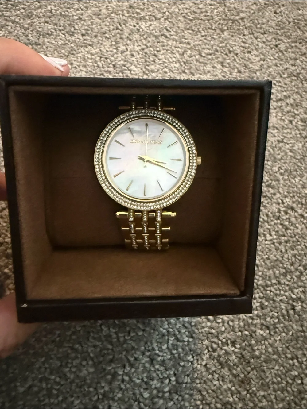 Michael Kors | Accessories | Michael Kors Goldtone Crystal  display picture 3